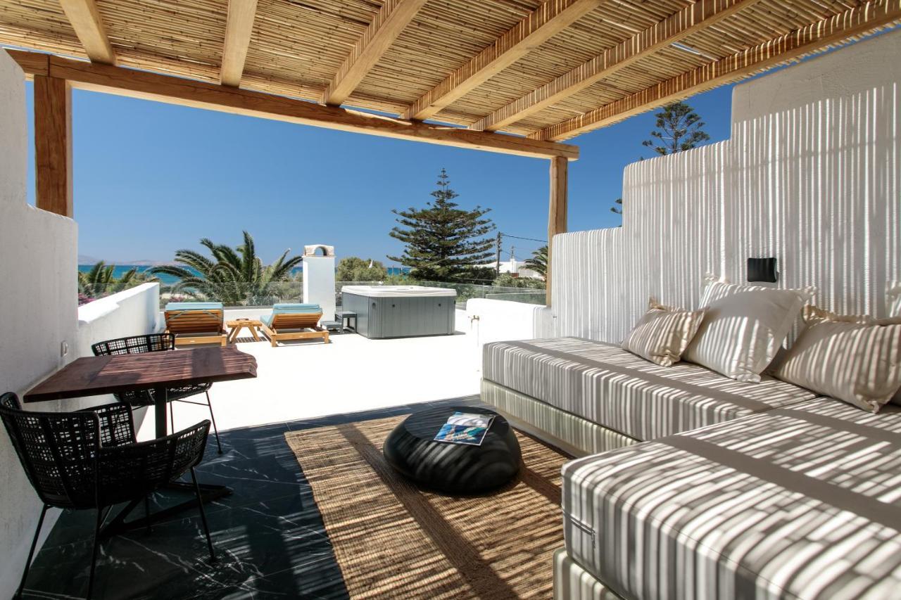 Alkyoni Beach Hotel Naxos City المظهر الخارجي الصورة