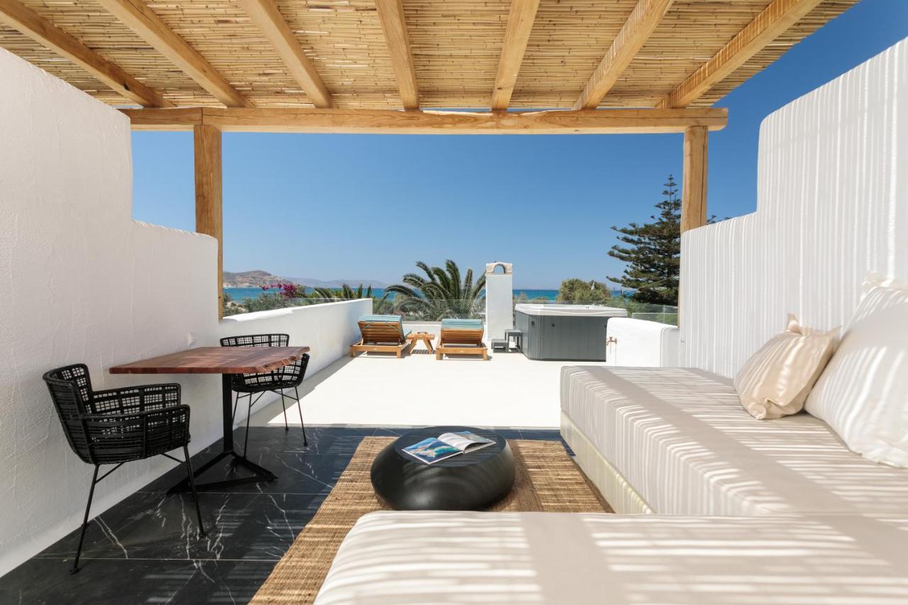 Alkyoni Beach Hotel Naxos City المظهر الخارجي الصورة
