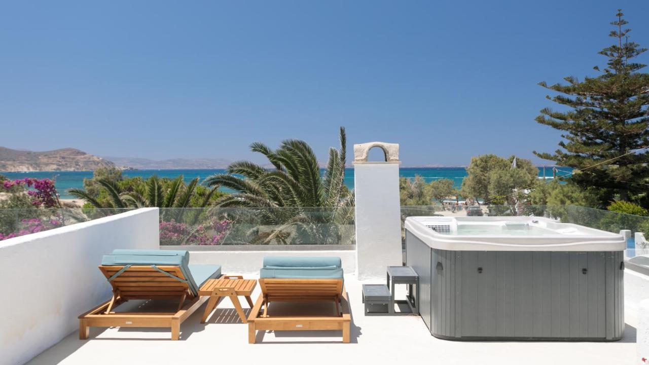 Alkyoni Beach Hotel Naxos City المظهر الخارجي الصورة