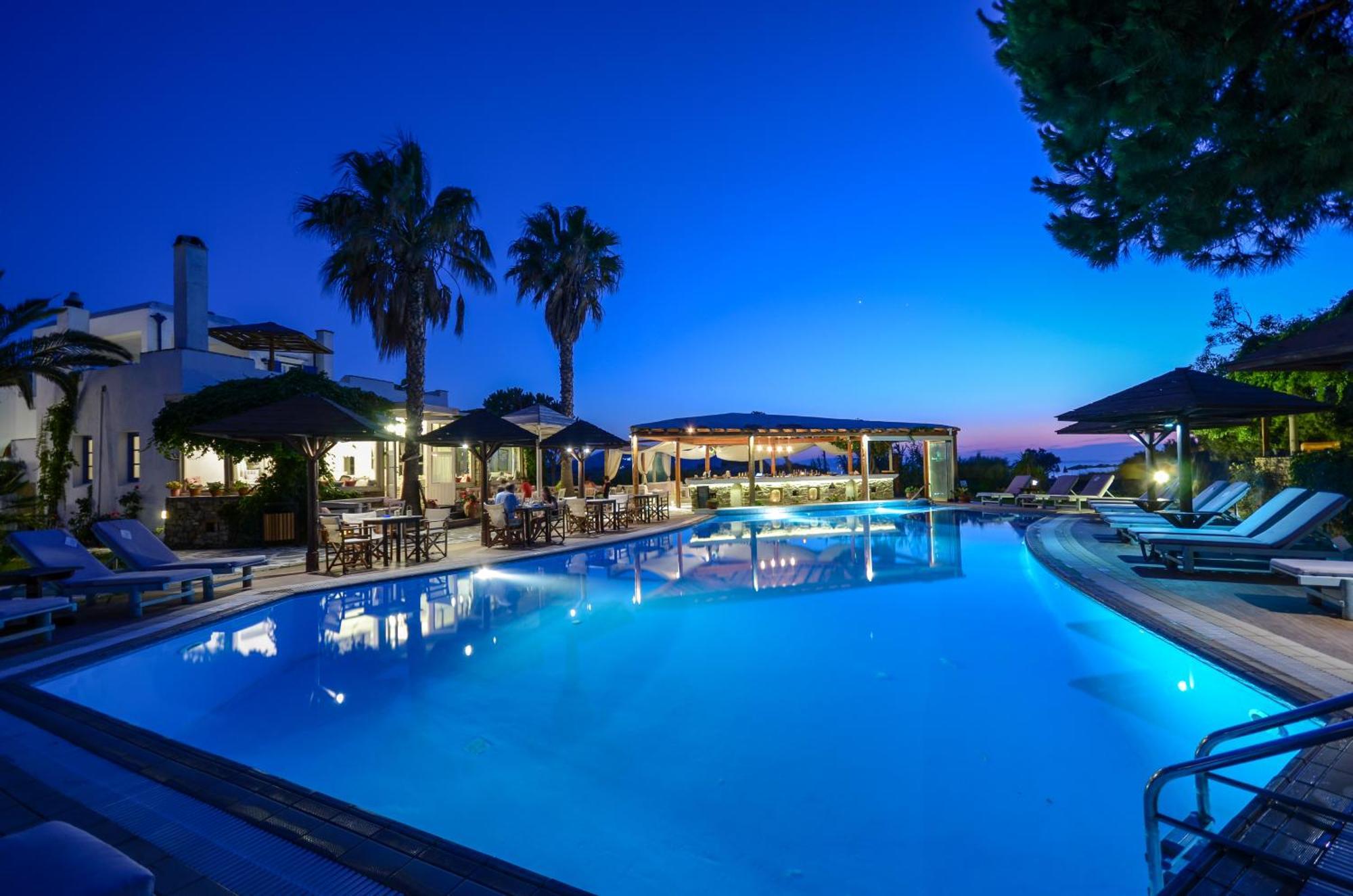 Alkyoni Beach Hotel Naxos City المظهر الخارجي الصورة