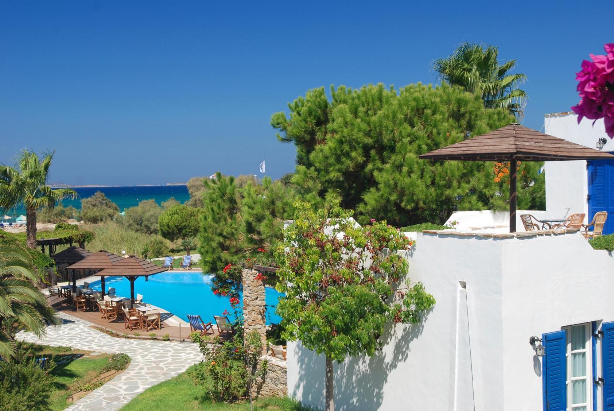 Alkyoni Beach Hotel Naxos City المظهر الخارجي الصورة